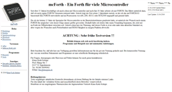 Desktop Screenshot of mcforth.net